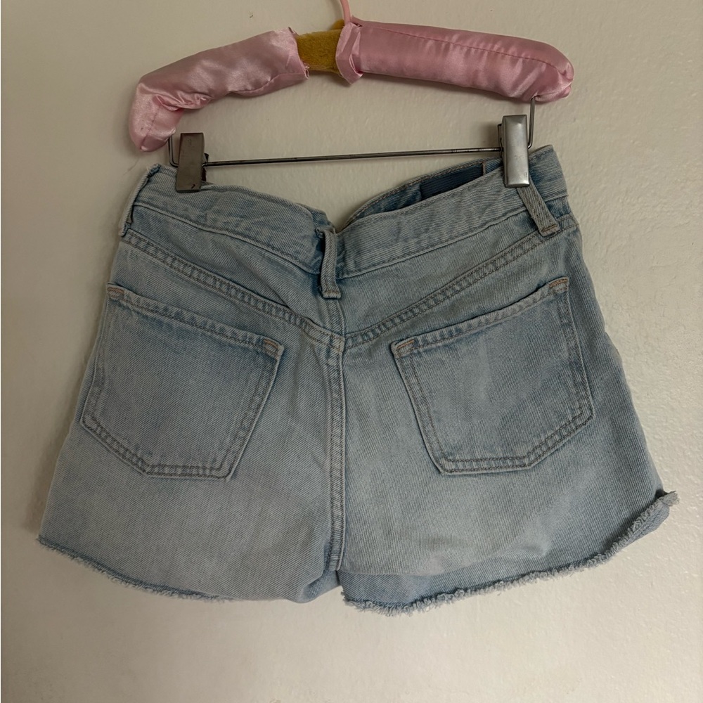 Old Navy Light Blue Denim Shorts - Picture 2 of 3